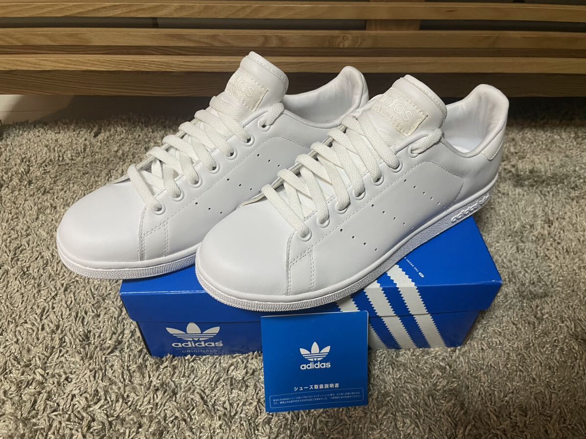 ★試着のみ★ アディダス 天然皮革 スタンスミス2 白 28cm 288741 adidas STAN SMITH ホワイト 28cm 顔なしの画像1