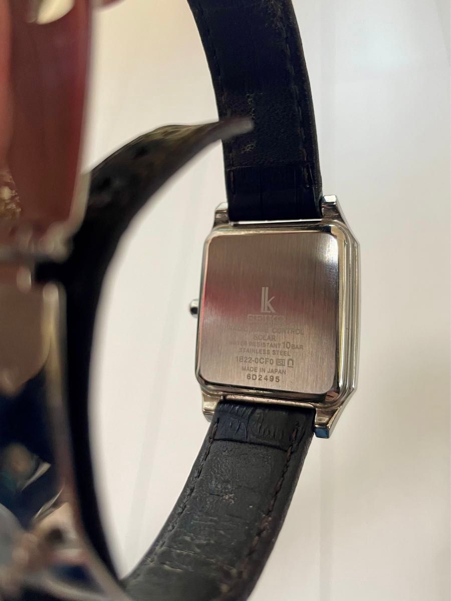 SEIKO ルキア 1B22-0CF0 ソーラー電波 セイコー レディース腕時計