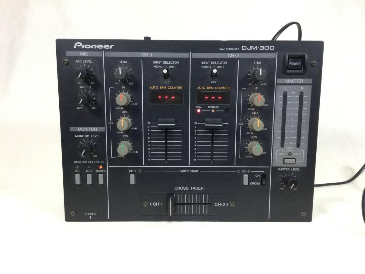 Pioneer Pioneer DJM-300 черный DJ миксер 