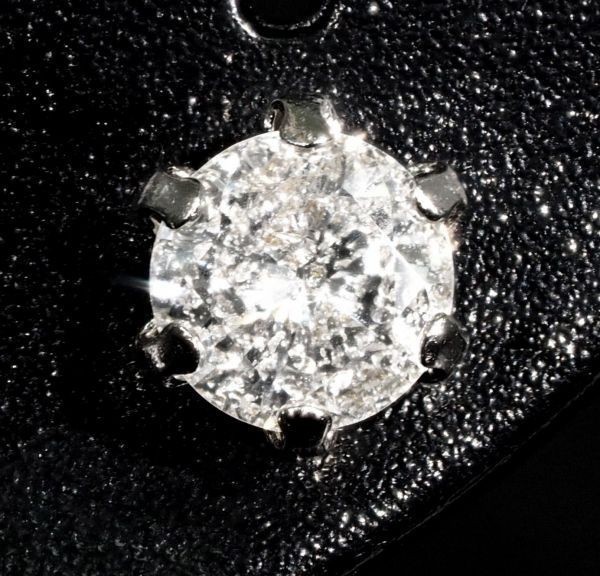 【格安 】【価格高騰】PT900 最高純度 ダイヤモンド ピアス プラチナ製品【限定入荷商品】( 刻印有 Dia3-21 2121の画像3