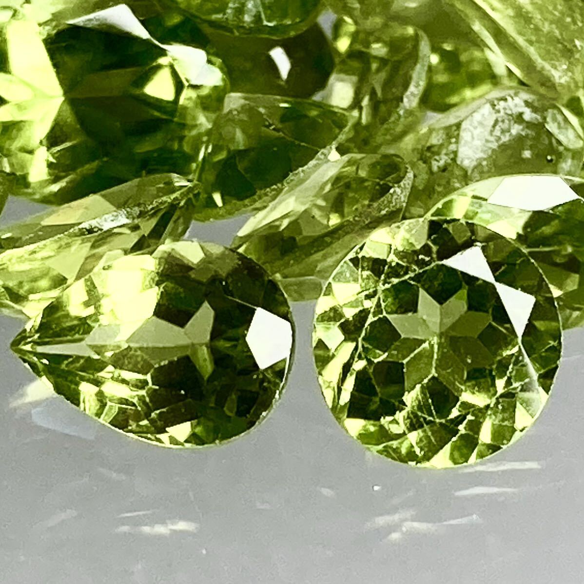 大量!!◆天然ペリドットおまとめ◆m 100ct 裸石 宝石 peridot jewelry ジュエリー ルース の画像3