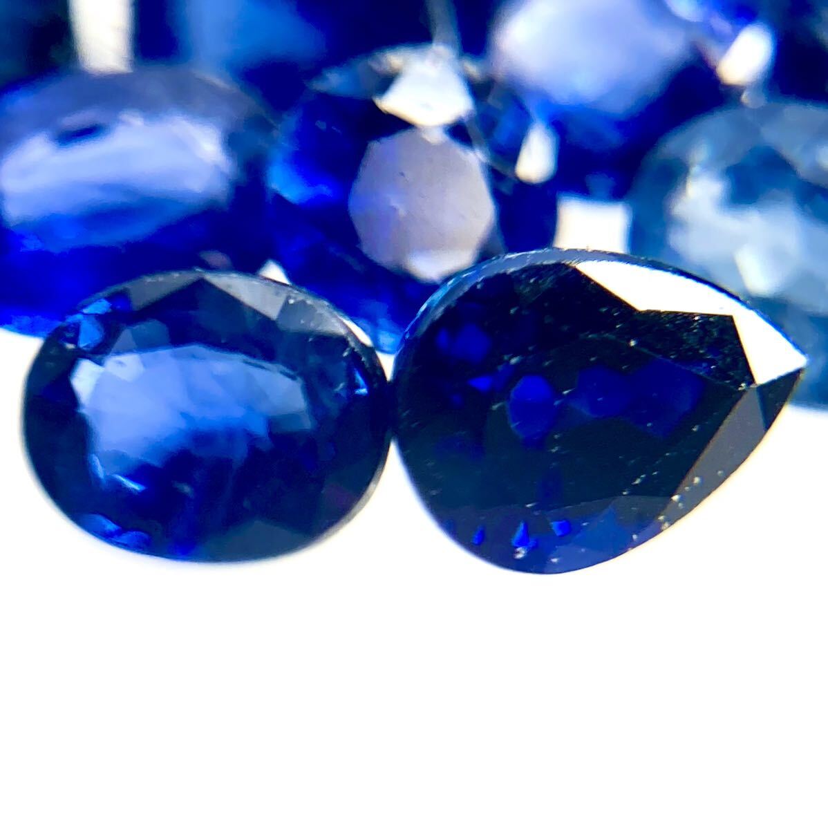 ◆天然サファイアおまとめ30ct◆m 裸石 宝石 Sapphire sapphire サファイア コランダム 藍玉 jewelry ジュエリー ②_画像1