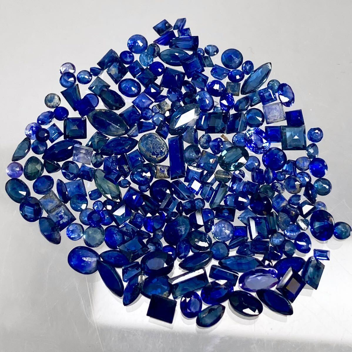 ◆天然サファイアおまとめ50ct◆m 裸石 宝石 Sapphire sapphire サファイア コランダム 藍玉 jewelry ジュエリー ①_画像3