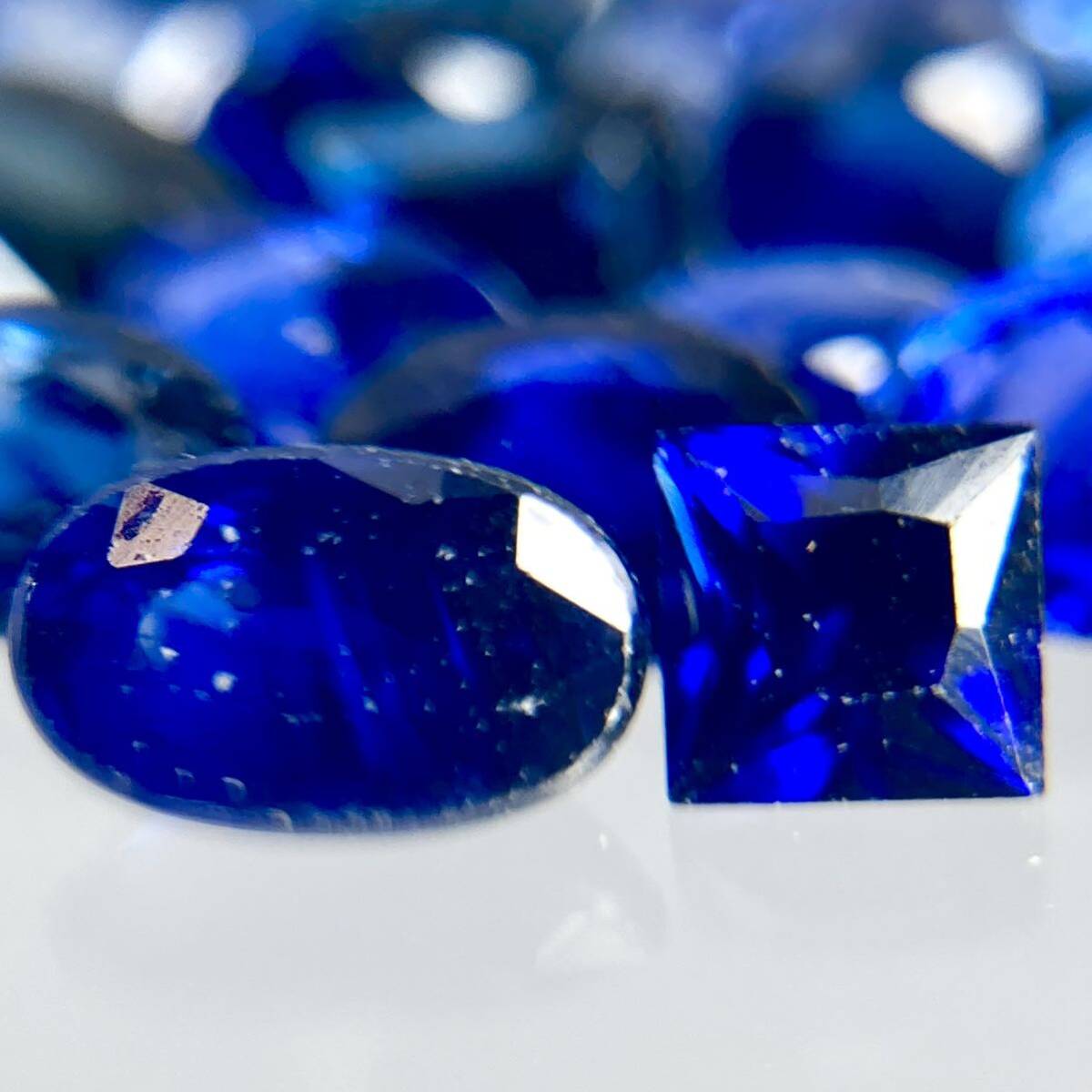 ◆天然サファイアおまとめ30ct◆m 裸石 宝石 Sapphire sapphire サファイア コランダム 藍玉 jewelry ジュエリー ③_画像2