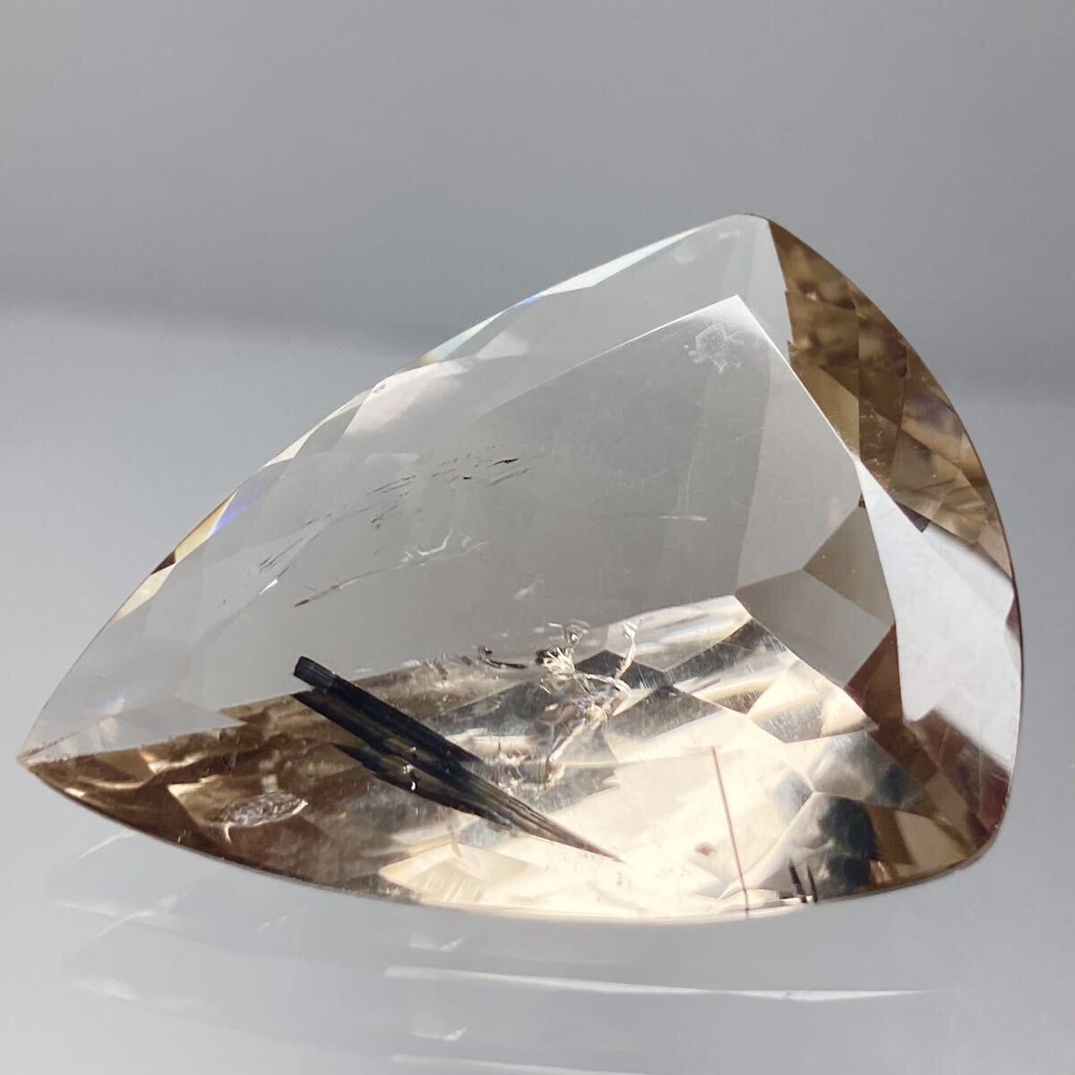 * natural smoky quartz 62.734ct*M approximately 38.5×29.8mm jewelry mm loose unset jewel quartz jewerly gem jewelry 