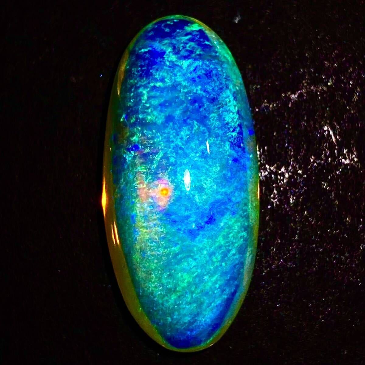 . color effect!!* natural opal 11.173ct*m approximately 22.8×10.7mm loose unset jewel gem jewelry jewelry opal