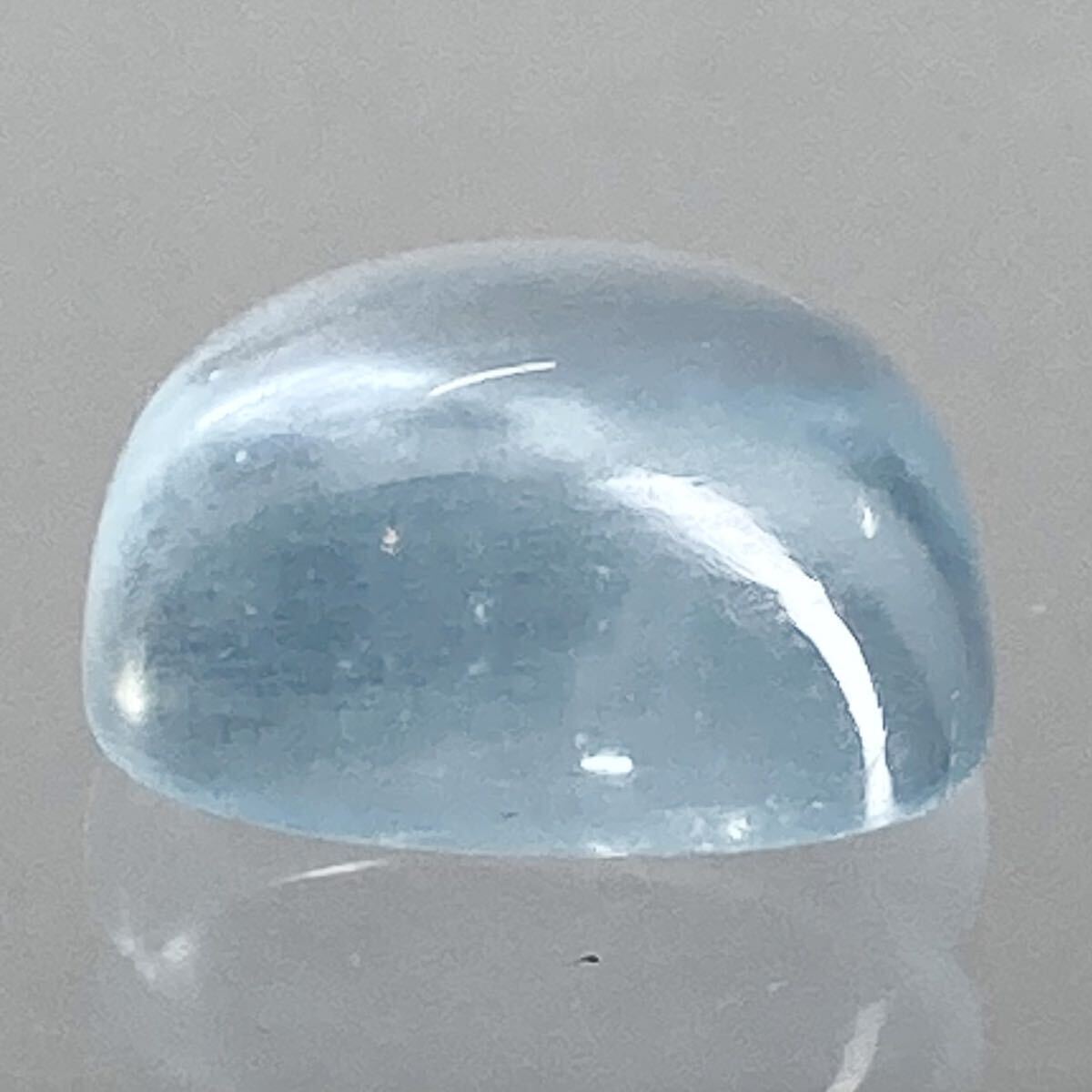 7ctUP!!◆天然アクアマリン3.203ct◆M 約11.8×11.9mmソーティング付 ルース 裸石 宝石 ジュエリー ベリル aquamarine beryl K_画像3