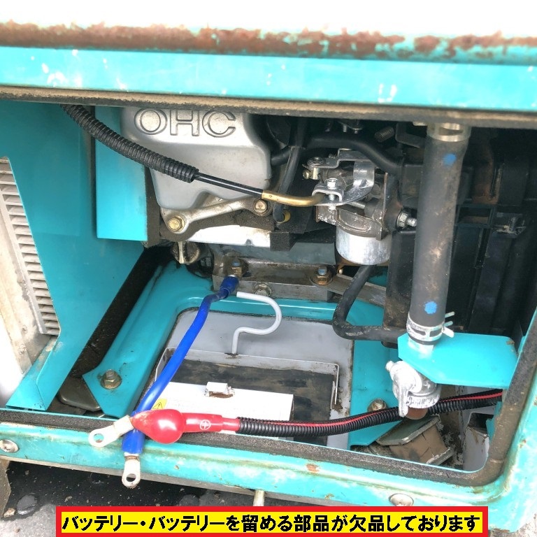 デンヨー/発電機/溶接機/gaw-150es2/100v/50-60hz/ガソリンエンジン/ウェルダー/インバーター/ジャンク/建設/機械/建築/工場/現場/denyo_画像8