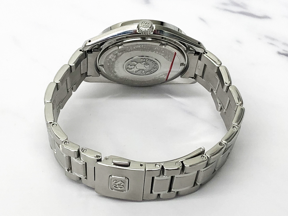 セイコー SEIKO グランドセイコー GS SBGV005 9F62-0AA0 SS シルバー文字盤 クォーツ メンズ 腕時計　電池交換　仕上げ済_画像3