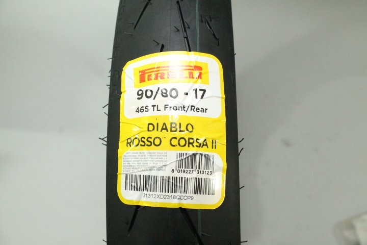 ピレリ　ディアブロロッソコルサ2　90/80-17　新品　NS50F　スーパーカブ_画像1