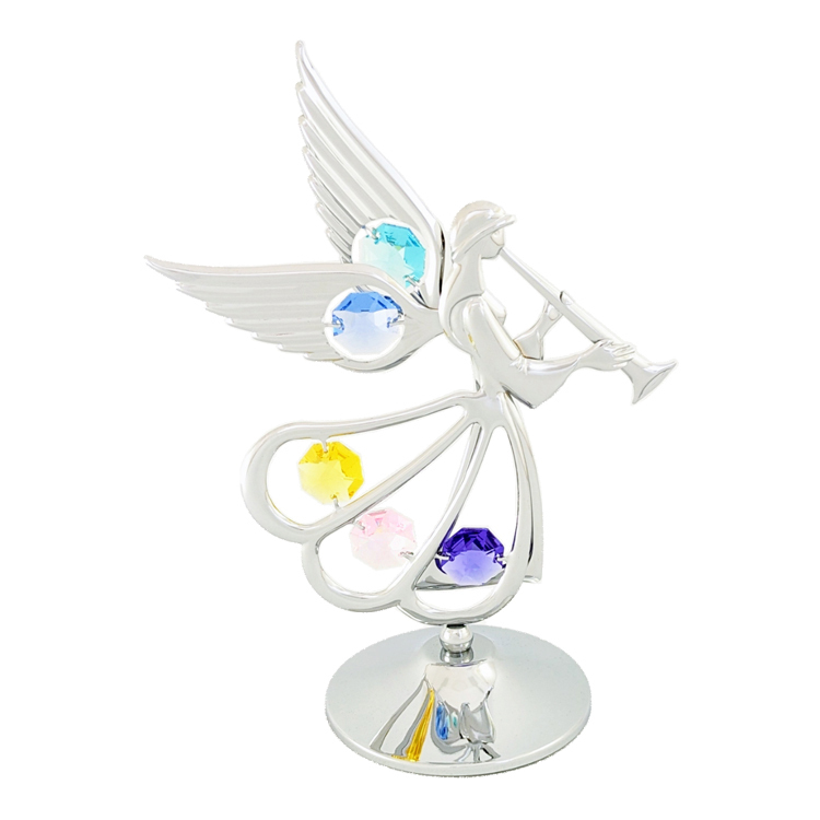 [ free shipping ][ extra attaching ] angel pipe ... seat ornament 1 birthday present woman celebration gift cue pito. woman seat crystal 