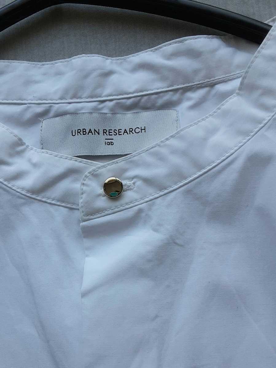 URBAN RESEARCH Urban Research b Zam shirt tunic blouse metal button 