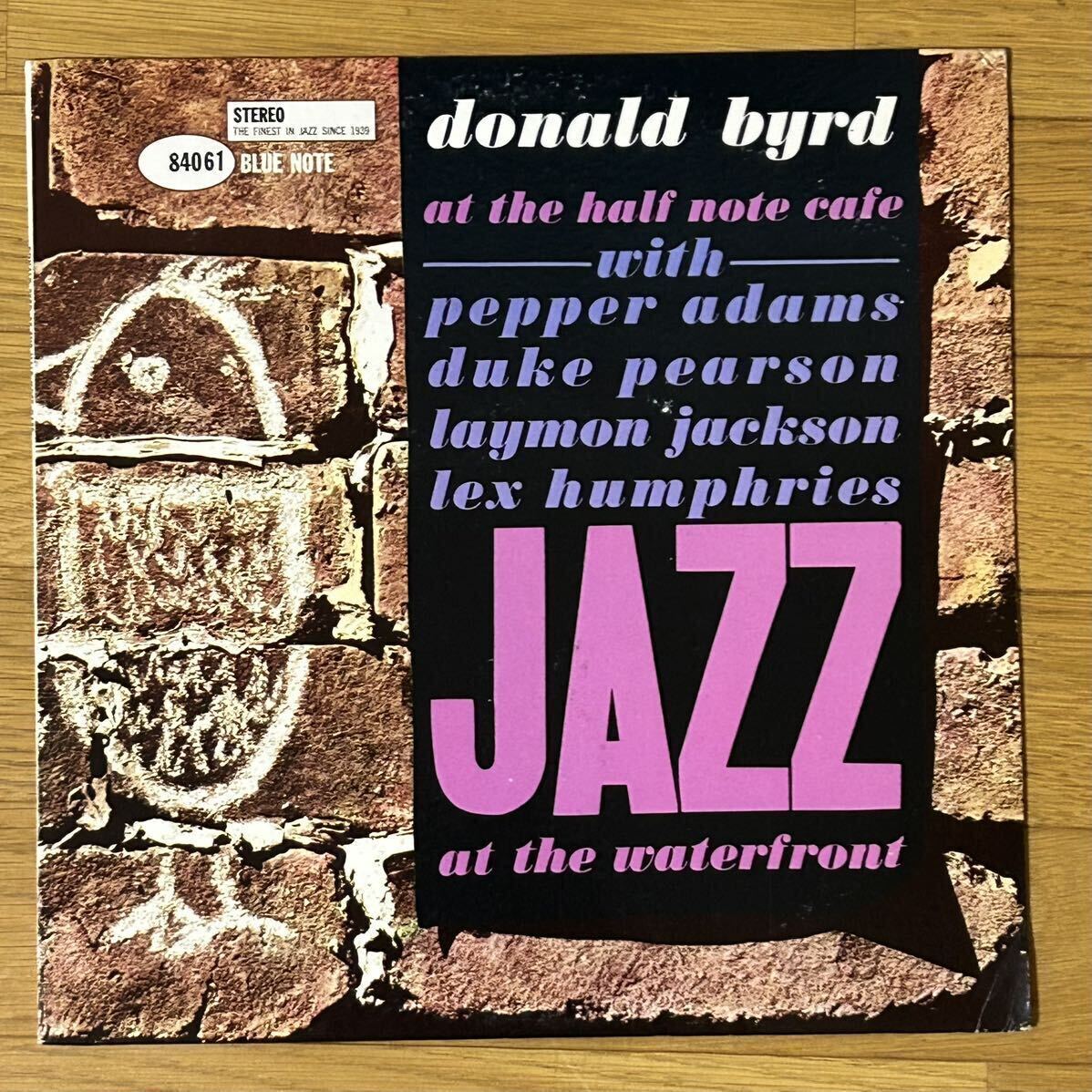 【RVG刻印あり】US盤 Stereo At The Half Note Cafe, Vol. 2 / Donald Byrd Blue Note BST 80461 超音波洗浄済 Duke Pearson参加_画像1