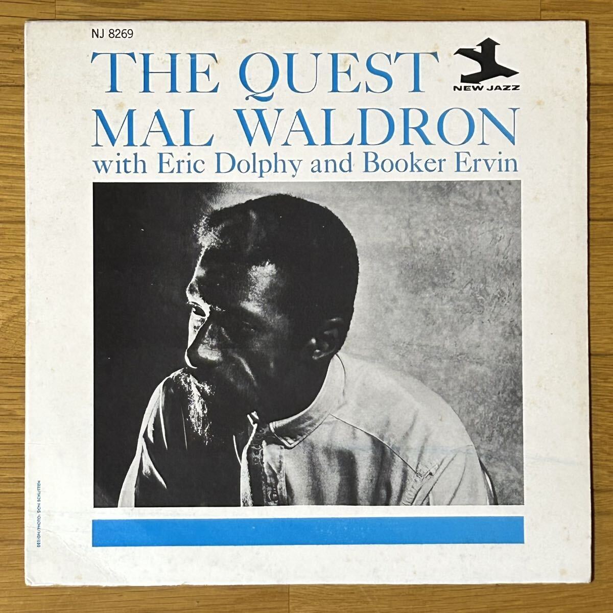 【美盤！Vangelder刻印あり】US mono盤 The Quest / Mal Waldron With Eric Dolphy And Booker Ervin New Jazz NJLP 8269 超音波洗浄済_画像1