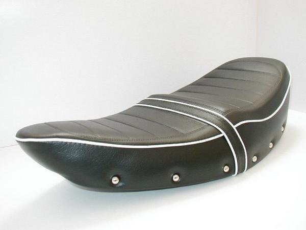 シャリー 初期型用 カスタムシート 薄型２段 ブラックの画像1