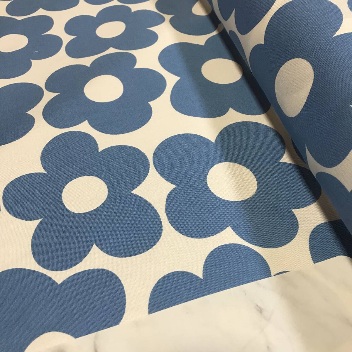 3m made in Japan FUWARI series floral print ⑨ pastel blue oks is gire