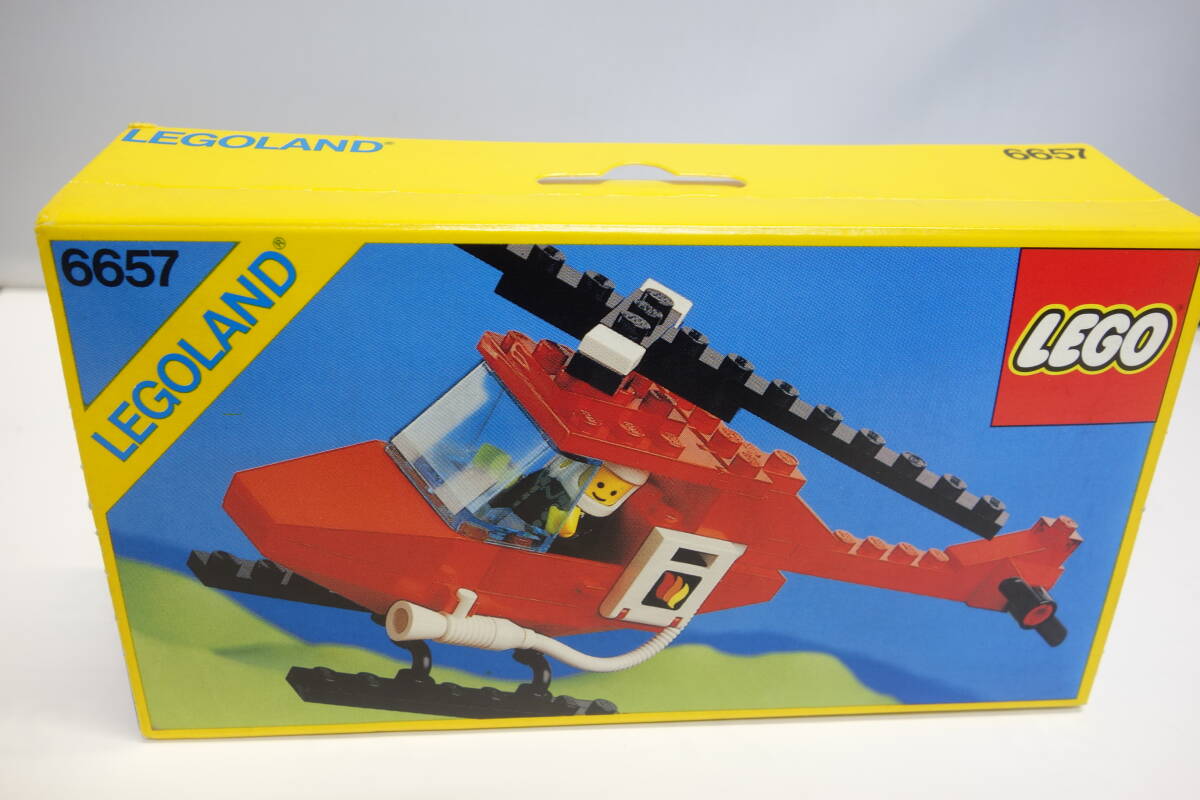  new goods unopened LEGO 6657 fire fighting helicopter 