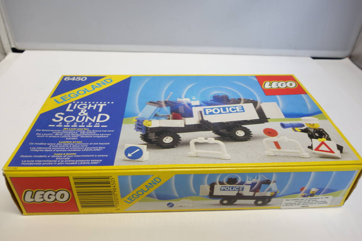 新品未開封 LEGO 6450 警察車両の画像1