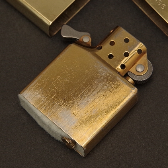 中古　ZIPPO　SOLID　ブラス　GUAM　グアム島　レギュラー　ポリッシュ　真鍮　1997年製　ソリッド　ブラス_擦り傷あります。