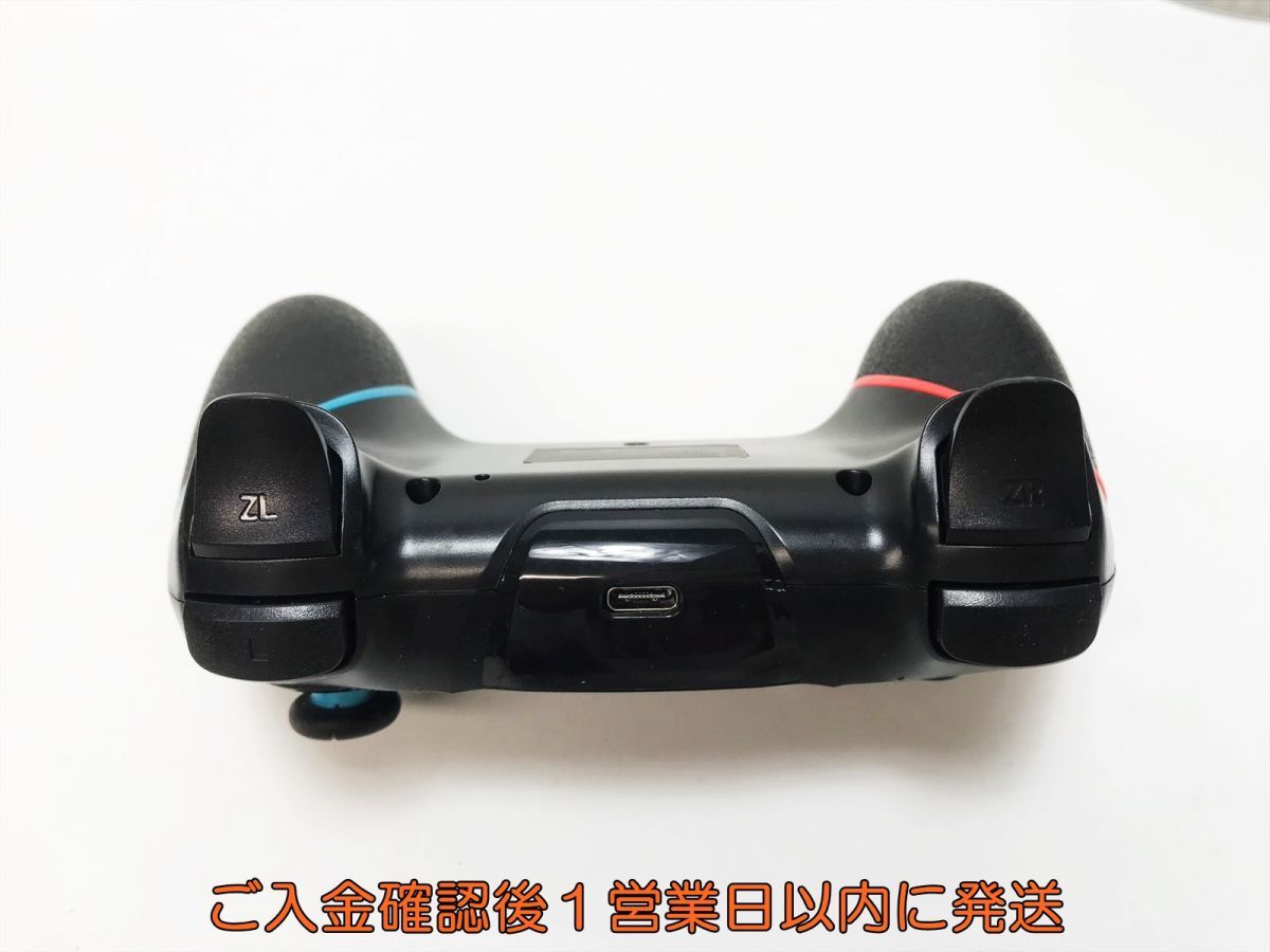 【1円】Switch 社外製 ワイヤレスコントローラー ブラック 動作確認済 ニンテンドースイッチ L07-372yk/F3の画像5