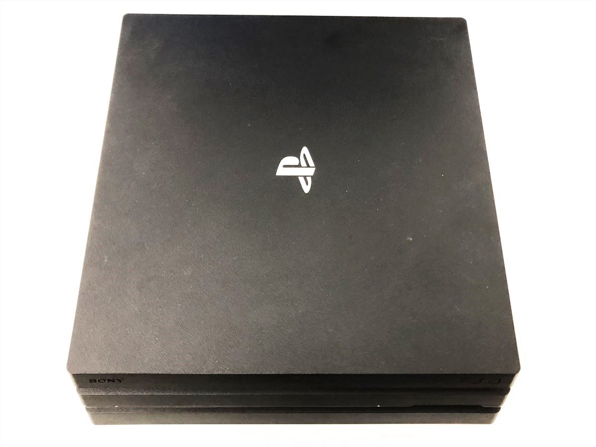 【1円】PS4Pro 本体/箱 セット 1TB ブラック SONY PlayStation4 Pro CUH-7200B 動作確認済 プレステ4プロ DC09-901jy/G4の画像2