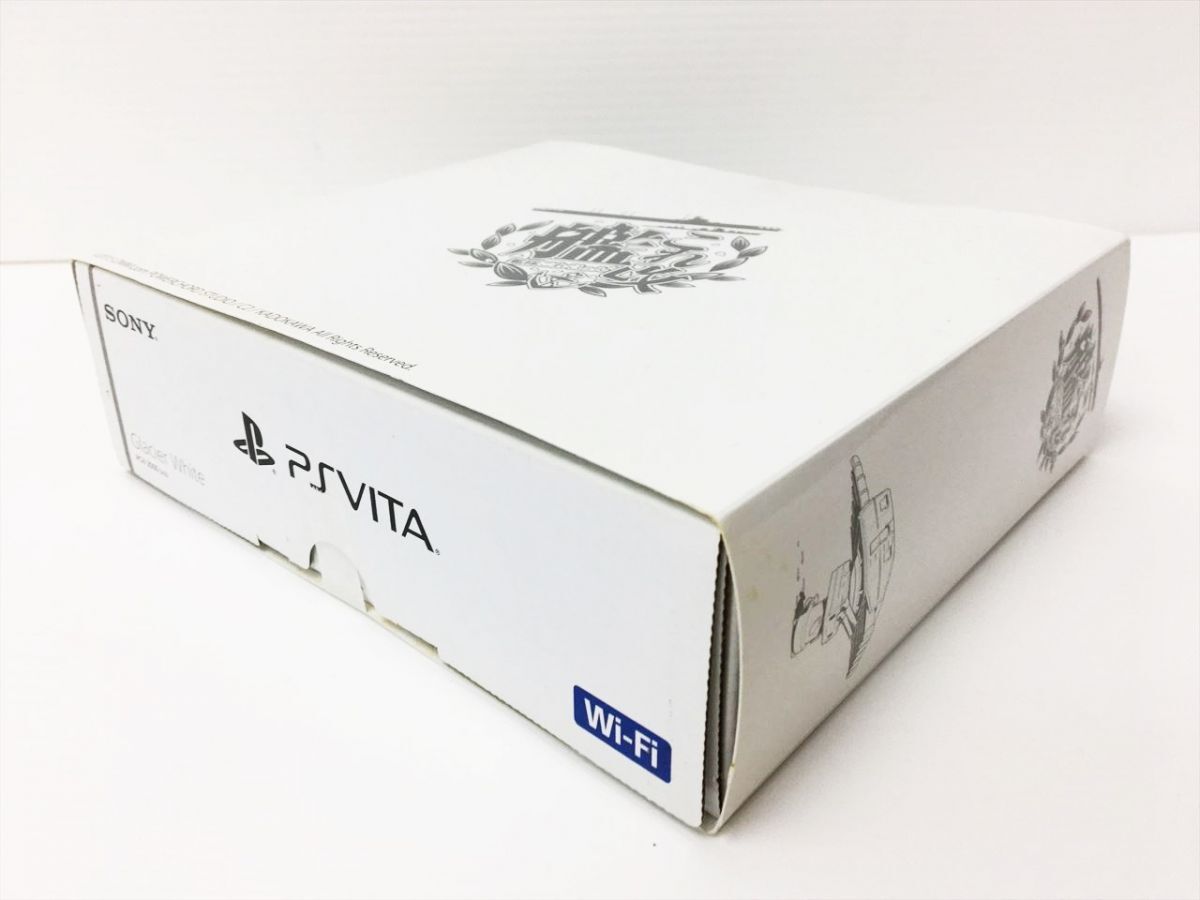  unused goods PSVITA Kantai collection modified Limited Edition body / soft set PCH-2000 white SONY Playstation Vita H03-985rm/F3