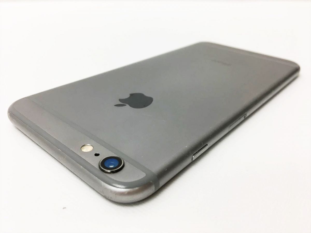 【1円】Apple iPhone 6 Plus A1524 未検品ジャンク アップル アイフォン シルバー J05-1021rm/F3の画像3