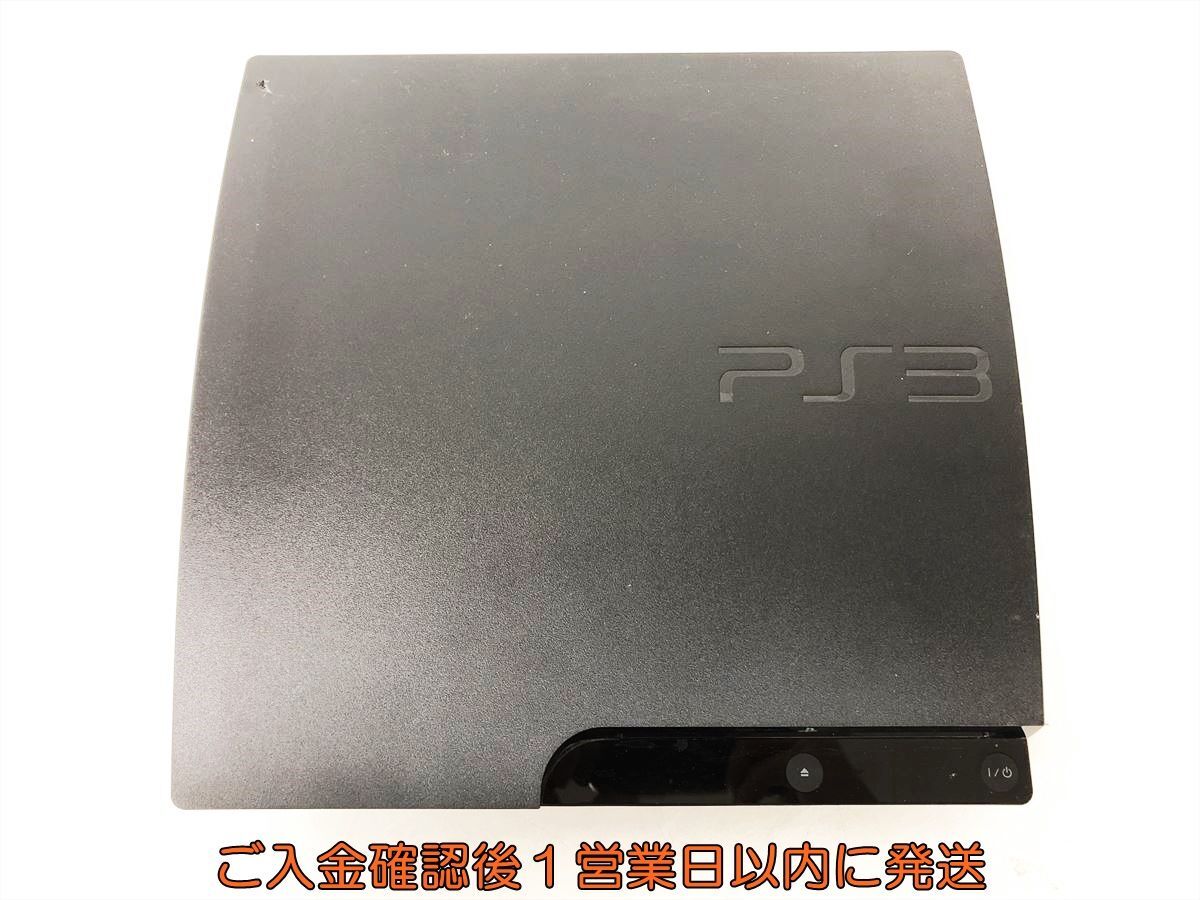 【1円】PS3 本体 160GB ブラック SONY PlayStation3 CECH-3000A 初期化済 未検品ジャンク プレステ3 DC04-124jy/G4_画像1