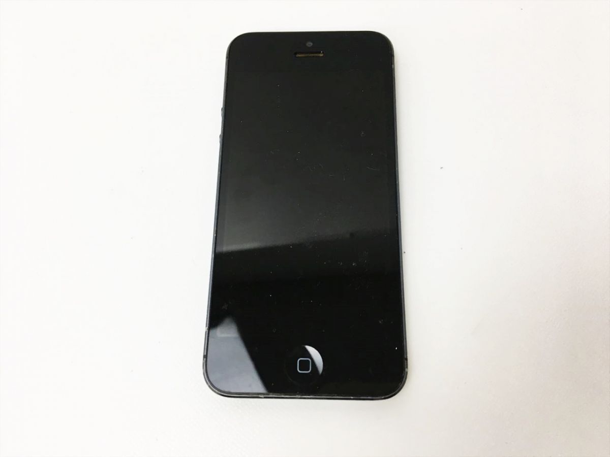 【1円】Apple iPhone 5 A1429 まとめ売り 2台セット 未検品ジャンク アップル アイフォン シルバー スペースグレイ J05-1010rm/F3の画像3