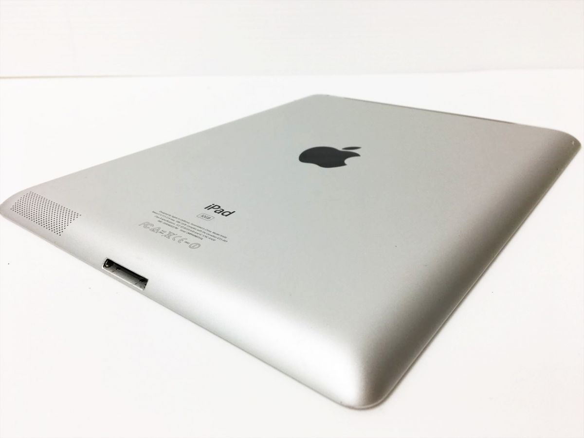 【1円】Apple iPad A1430 第3世代 32GB シルバー 未検品ジャンク アップル アイパッド H04-430rm/F3の画像4