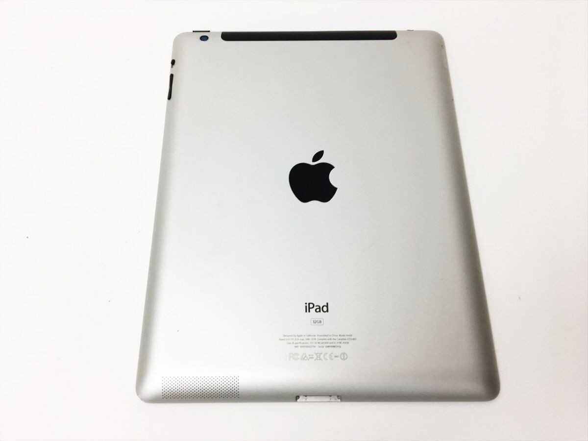 【1円】Apple iPad A1430 第3世代 32GB シルバー 未検品ジャンク アップル アイパッド H04-430rm/F3の画像2