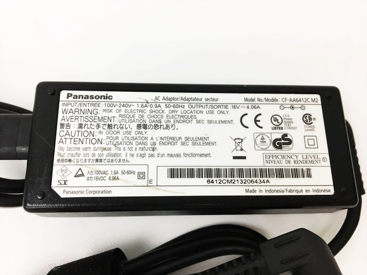 【1円】Panasonic 純正 ACアダプター 充電器 CF-AA6412C M2 16V 4.06A 動作確認済 パナソニック G01-483rm/F3_画像2