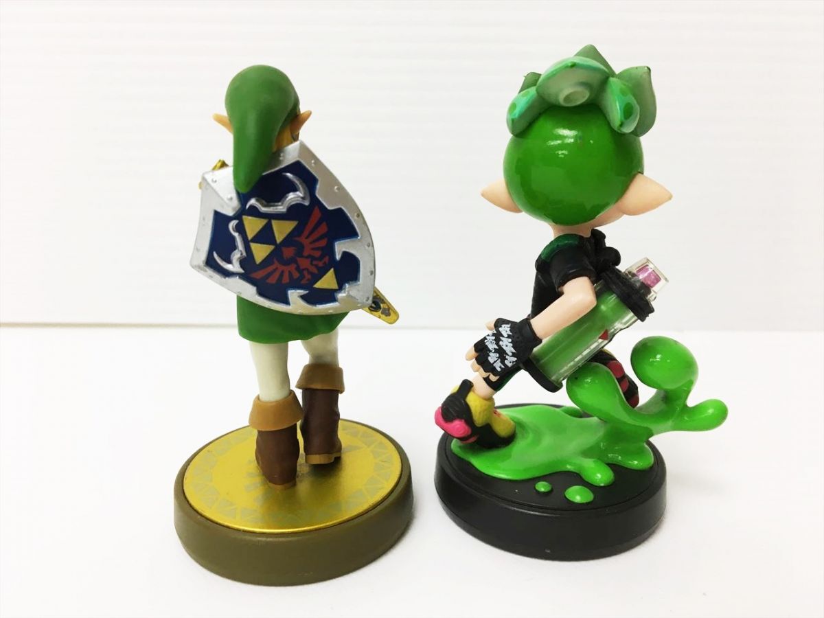 【1円】任天堂 amiibo アミーボ まとめ売り セット 未検品ジャンク ゼルダの伝説 リンク スプラトゥーン イカボーイ G01-504rm/F3の画像3