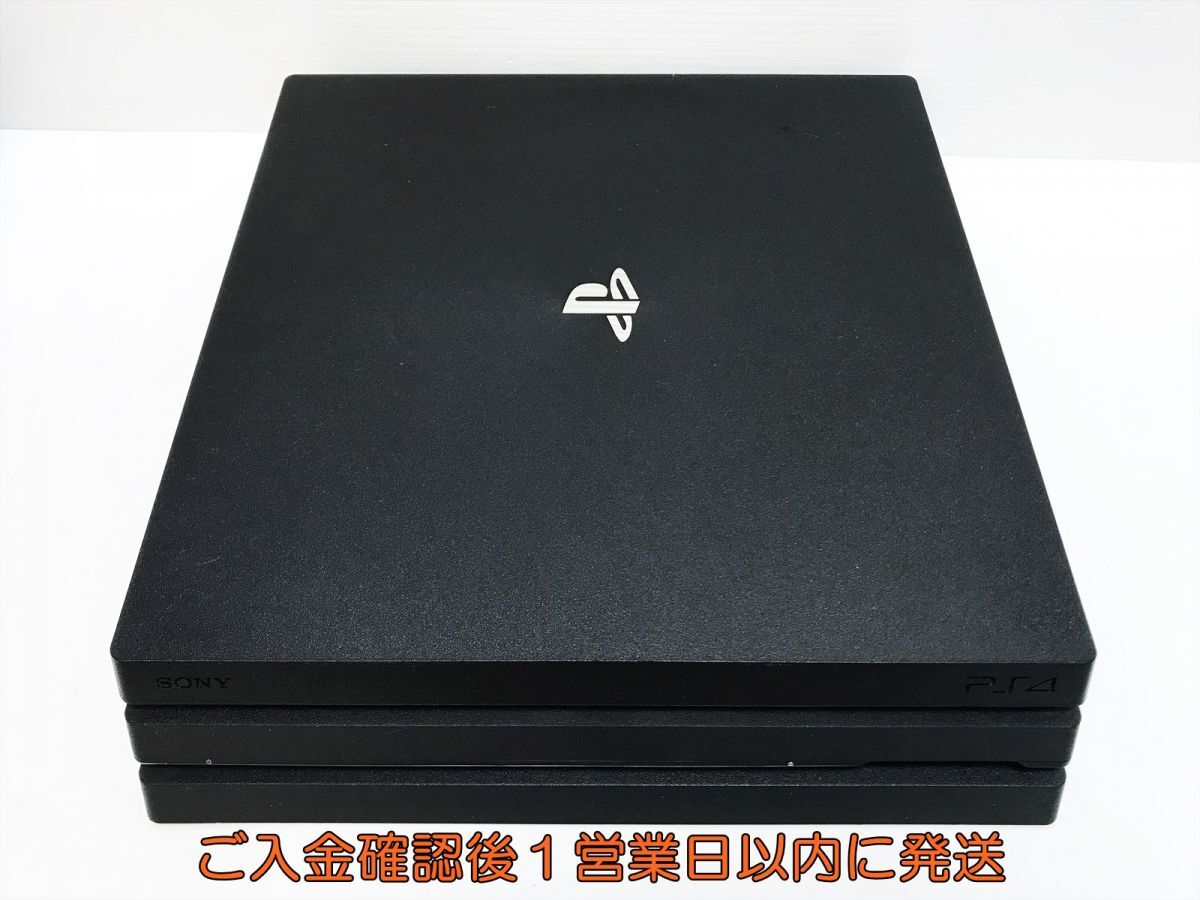 【1円】PS4 Pro 本体 セット 1TB ブラック SONY PlayStation4 CUH-7200B 初期化/動作確認済 FW8.03 K06-064yk/G4の画像2