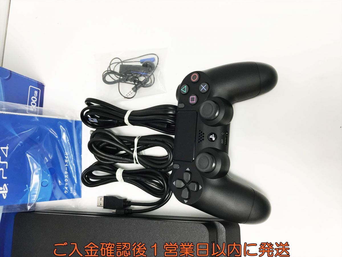 【1円】PS4 本体 セット 500GB ブラック SONY PlayStation4 CUH-2200A 初期化/動作確認済 FW8.00 プレステ4 G07-511os/G4の画像2