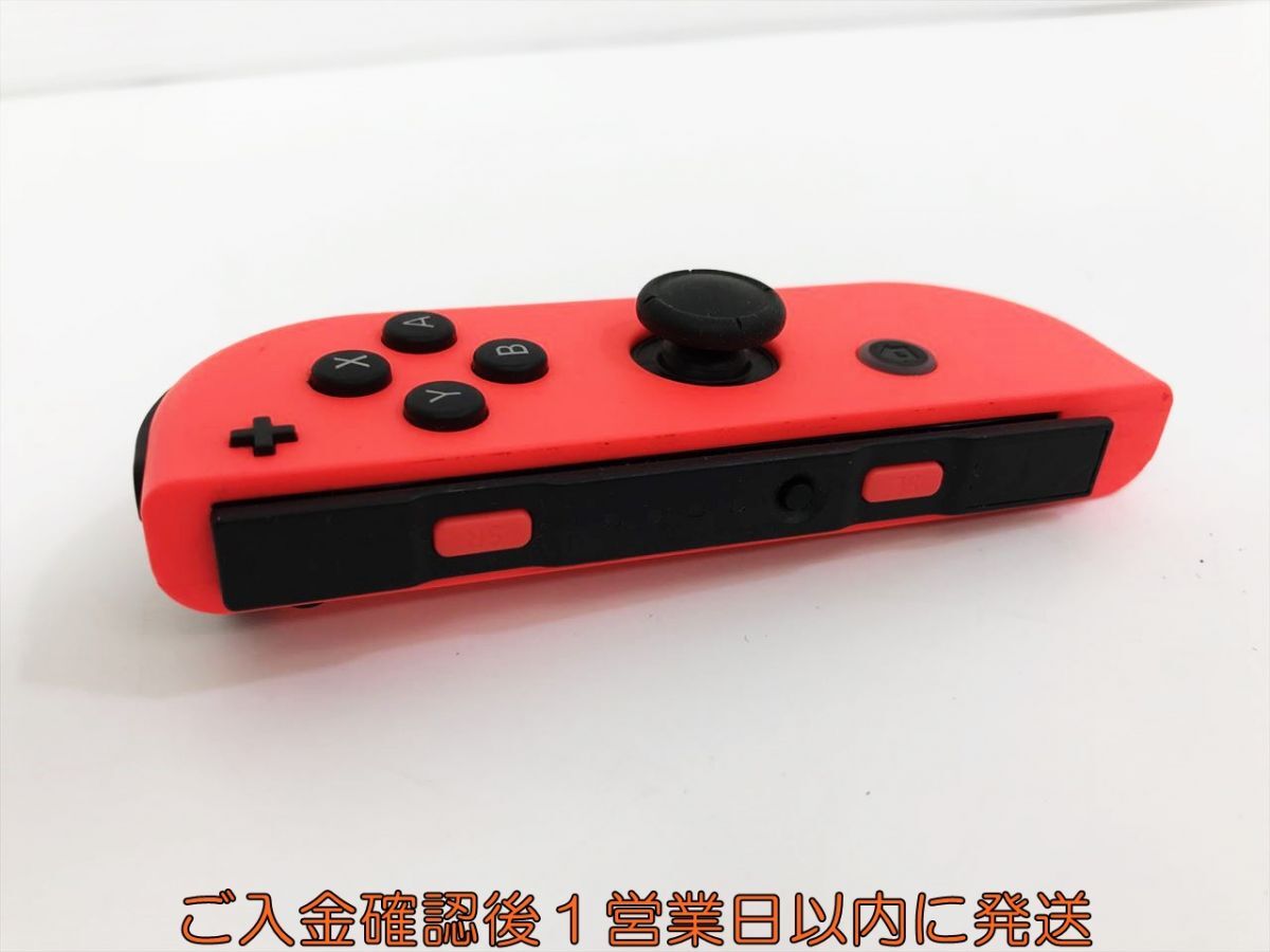 【1円】任天堂 純正 Nintendo Switch Joy-Con ネオンレッド 動作確認済 右 R ニンテンドースイッチ J07-319kk/F3_画像2