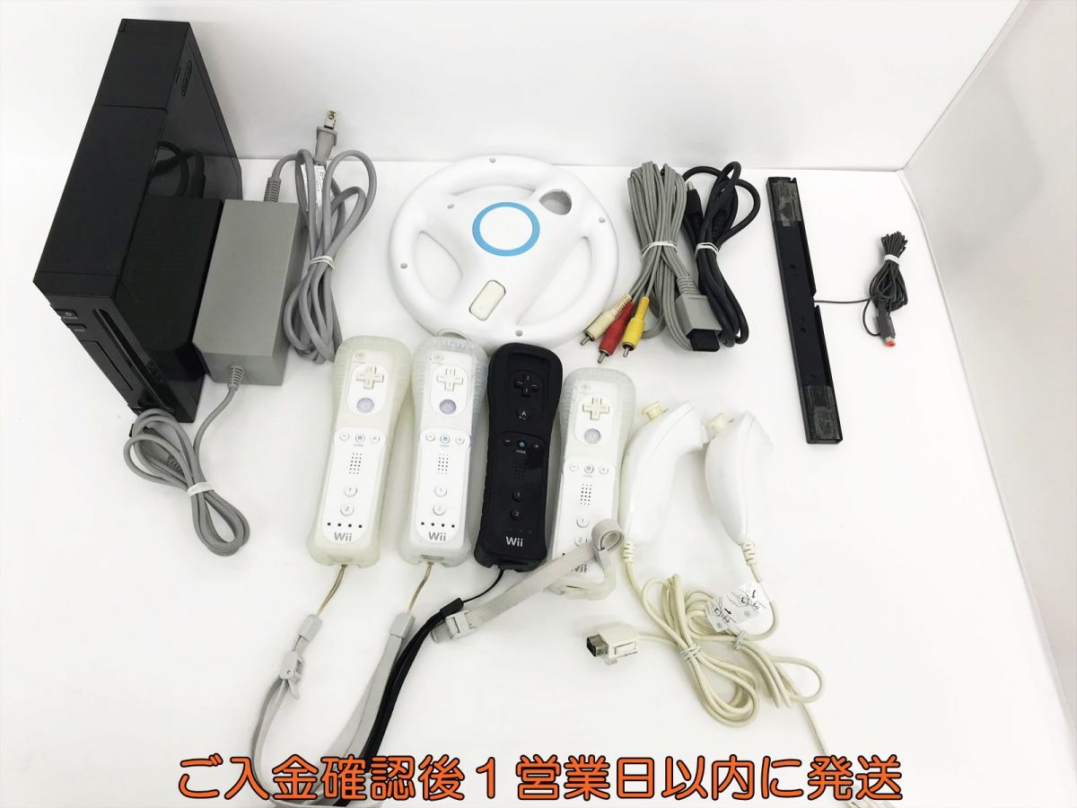 【1円】任天堂 ニンテンドーWii 本体 周辺機器 まとめ売り セット 未検品ジャンク リモコン等 F09-708yy/G4の画像1