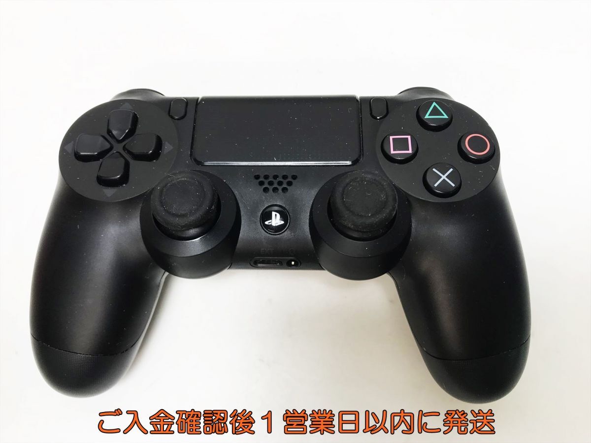 【1円】PS4 純正 ワイヤレスコントローラー DUALSHOCK4 ブラック 未検品ジャンク SONY Playstation4 プレステ4 K07-581yk/F3の画像1