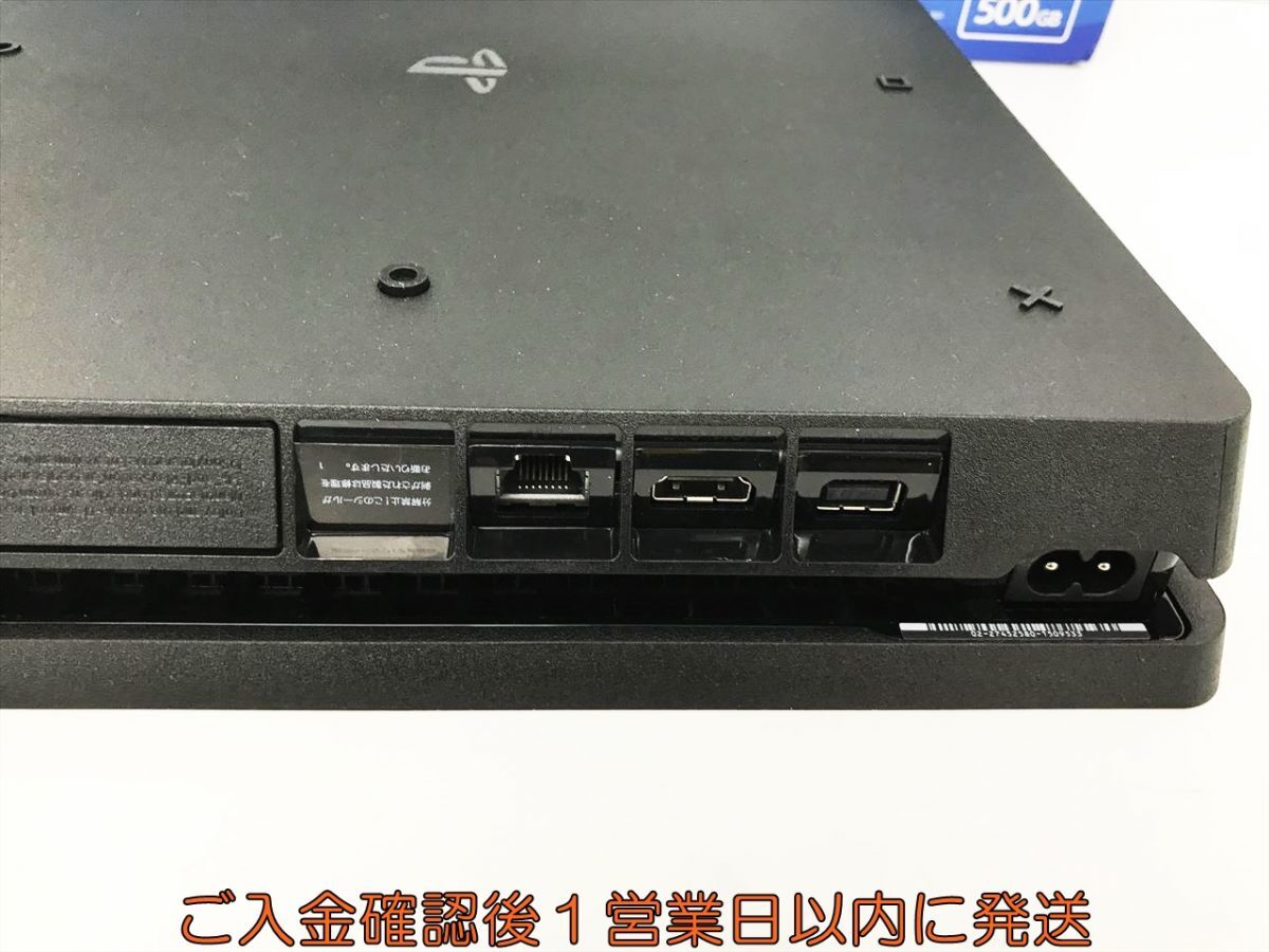 【1円】PS4 本体 セット 500GB ブラック SONY PlayStation4 CUH-2200A 初期化/動作確認済 プレステ4 M05-201kk/G4の画像5