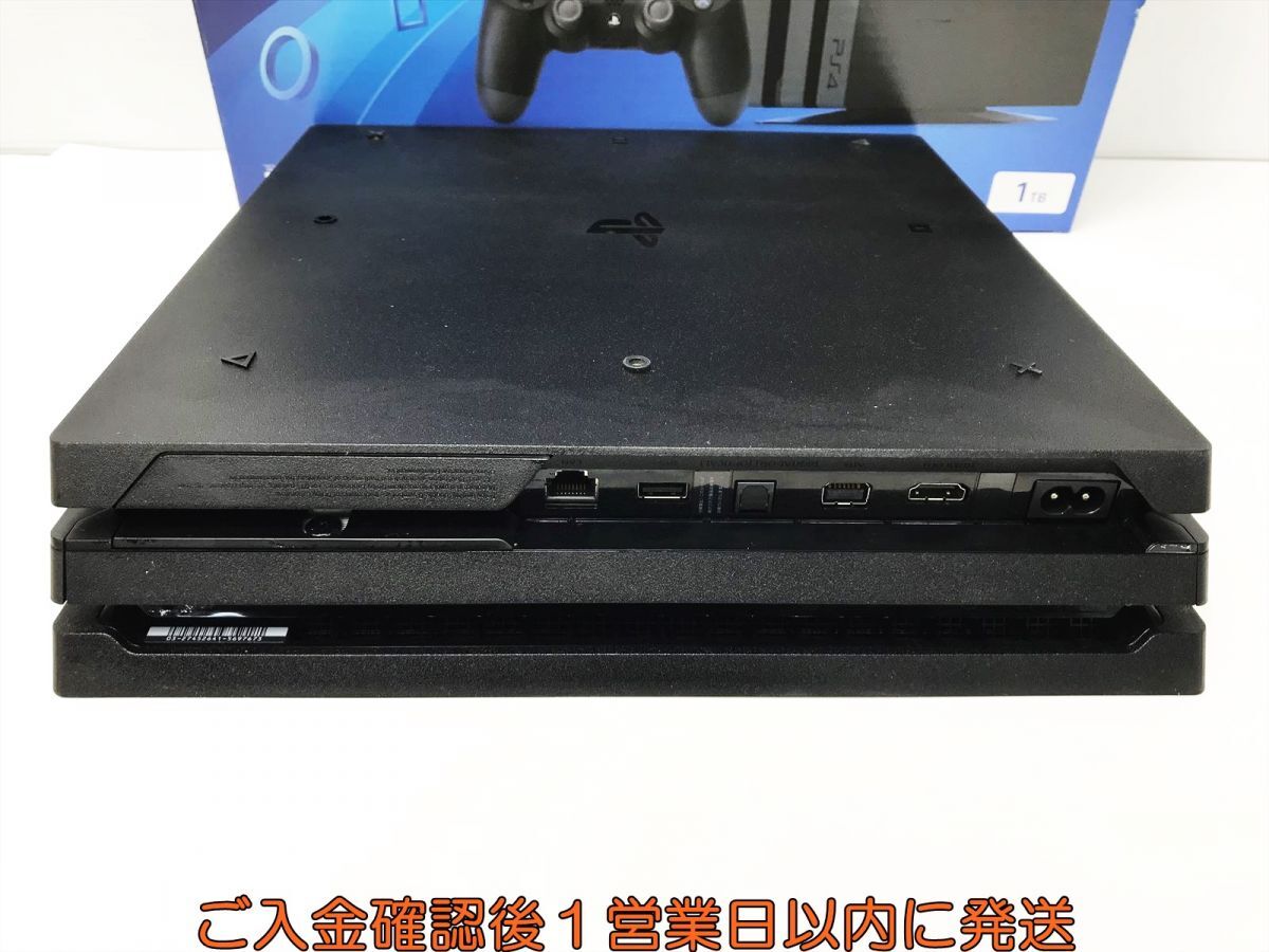 【1円】PS4 Pro 本体/箱 セット 1TB ブラック SONY PlayStation4 CUH-7200B 初期化/動作確認済 FW9.51 タバコ臭有 L03-675os/G4の画像3