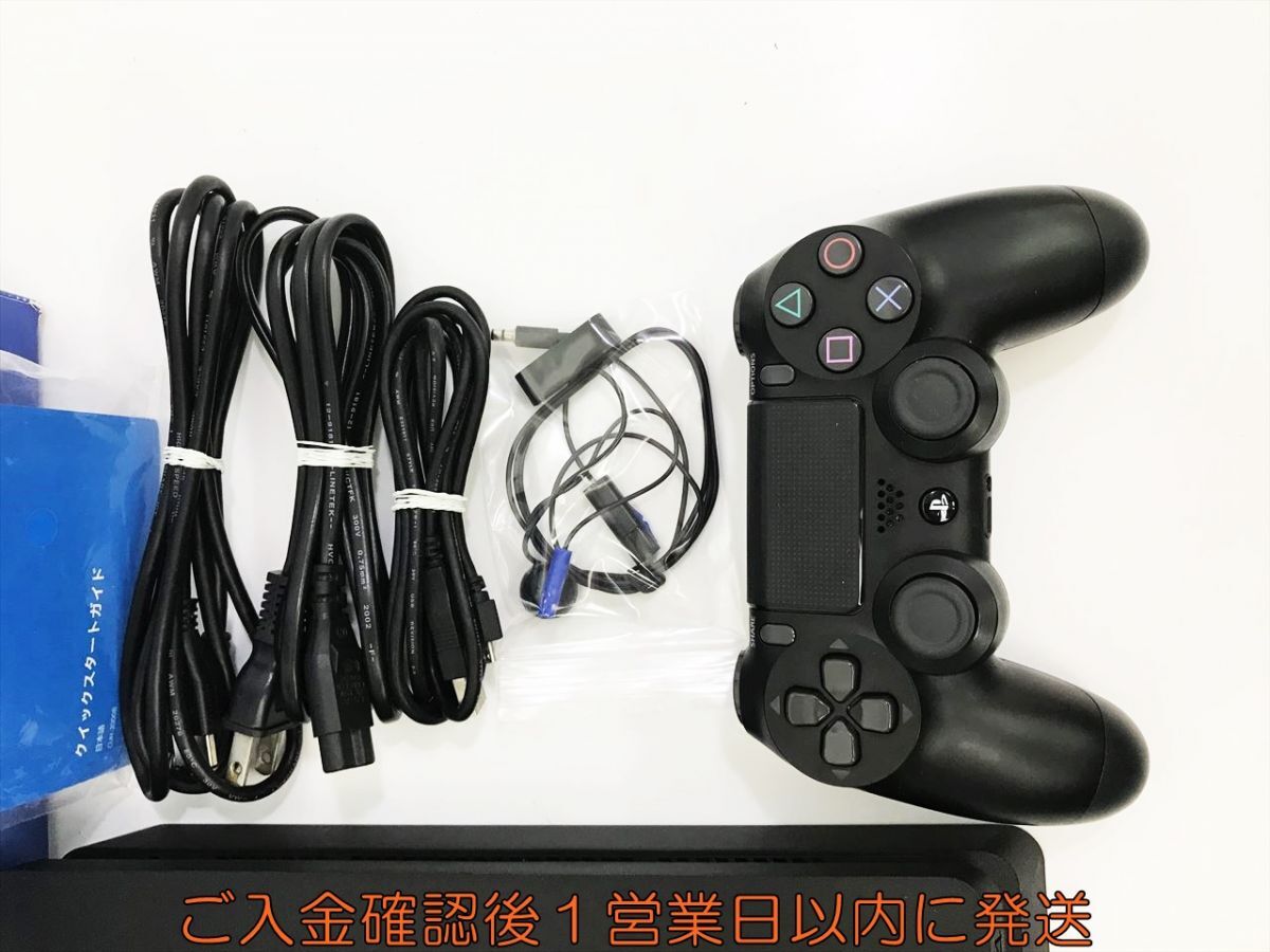 【1円】PS4 本体 セット 1TB ブラック SONY PlayStation4 CUH-2000B 初期化/動作確認済 プレステ4 M05-212kk/G4の画像2
