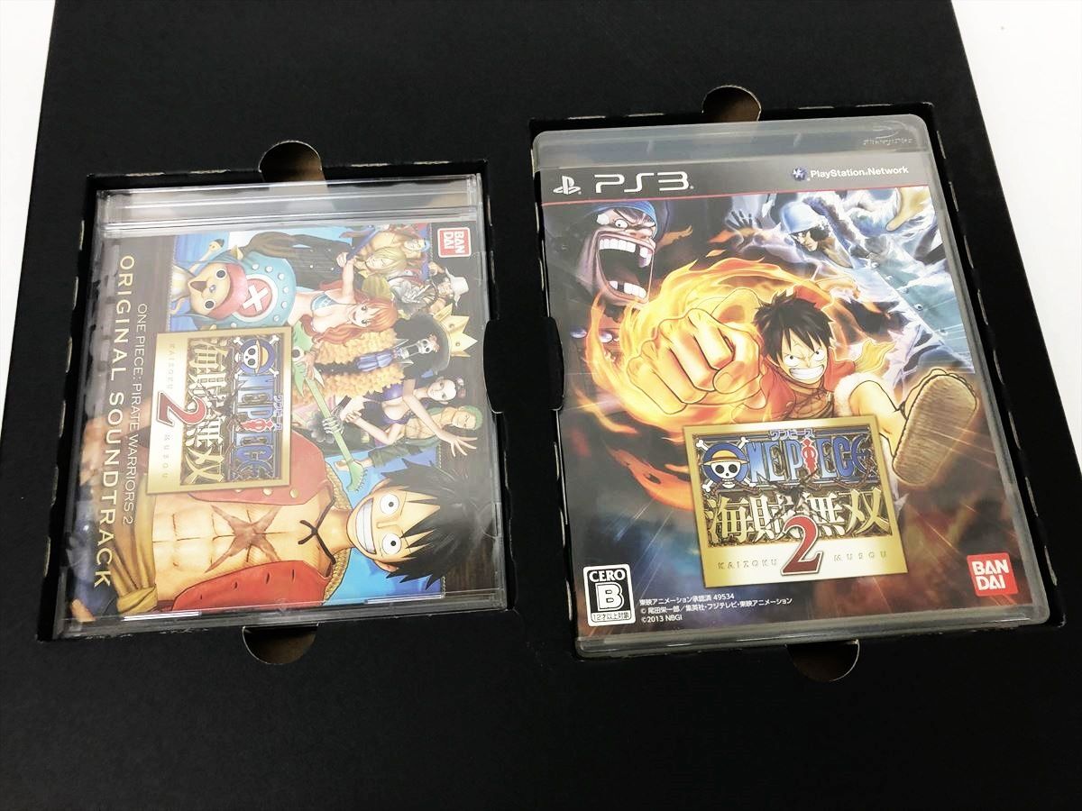 【1円】PS3 ソフト ワンピース 海賊無双2 トレジャーボックス 限定版 特典は未開封 DC08-559jy/G4の画像2