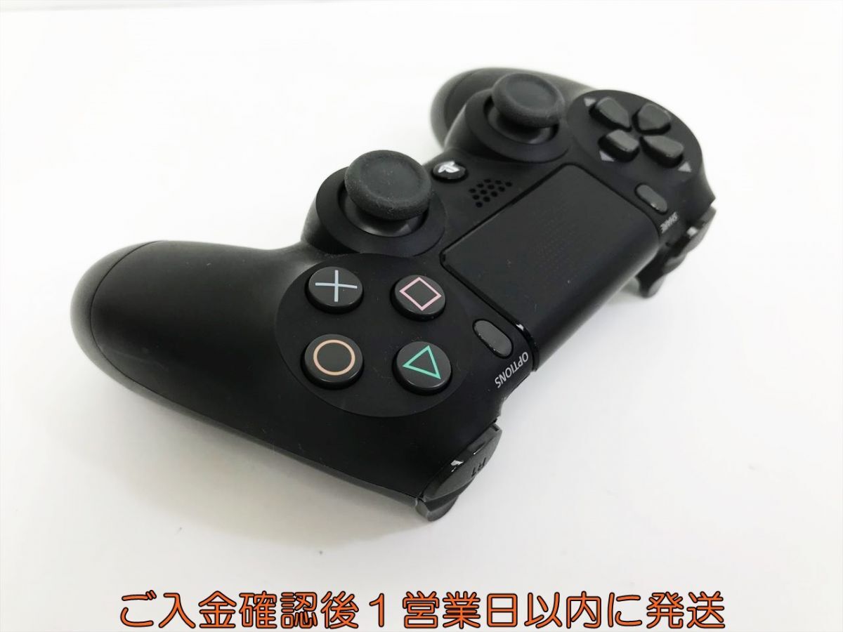 【1円】PS4 純正 ワイヤレスコントローラー DUALSHOCK4 ブラック 動作確認済 SONY PlayStation4 M06-418kk/F3の画像4