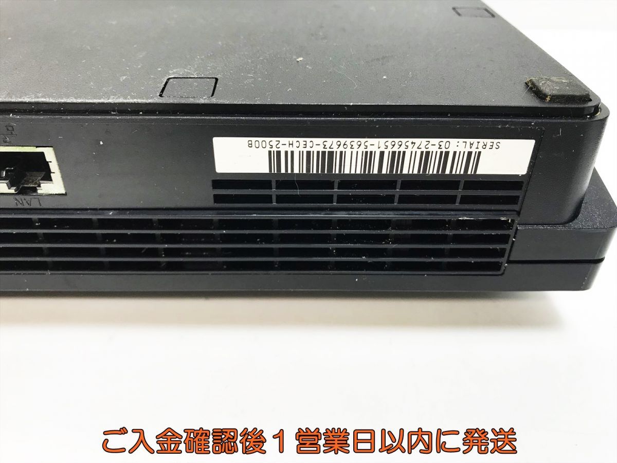 【1円】PS3 本体 セット 320GB ブラック SONY PlayStation3 CECH-2500B 初期化/動作確認済 K04-034yk/G4の画像5