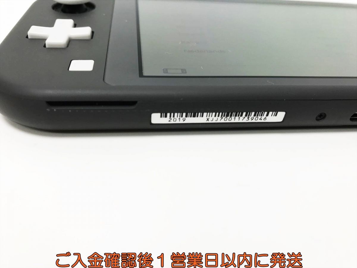 【1円】任天堂 Nintendo Switch Lite 本体 グレー 初期化/動作確認済 ニンテンドースイッチライト G01-513os/F3の画像5