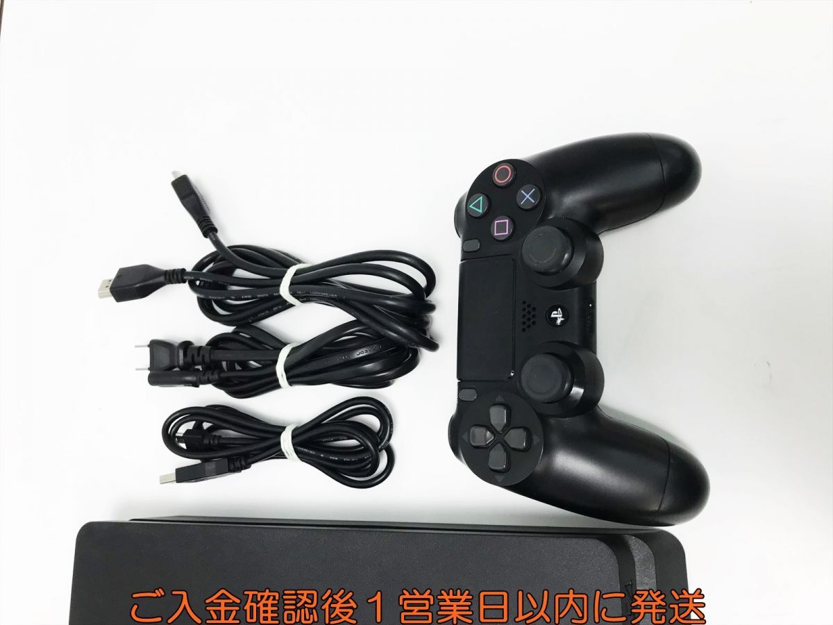 【1円】PS4 本体/コントローラー セット 500GB ブラック SONY Playstation4 CUH-2000A 動作確認済 プレステ4 J09-266os/G4の画像2