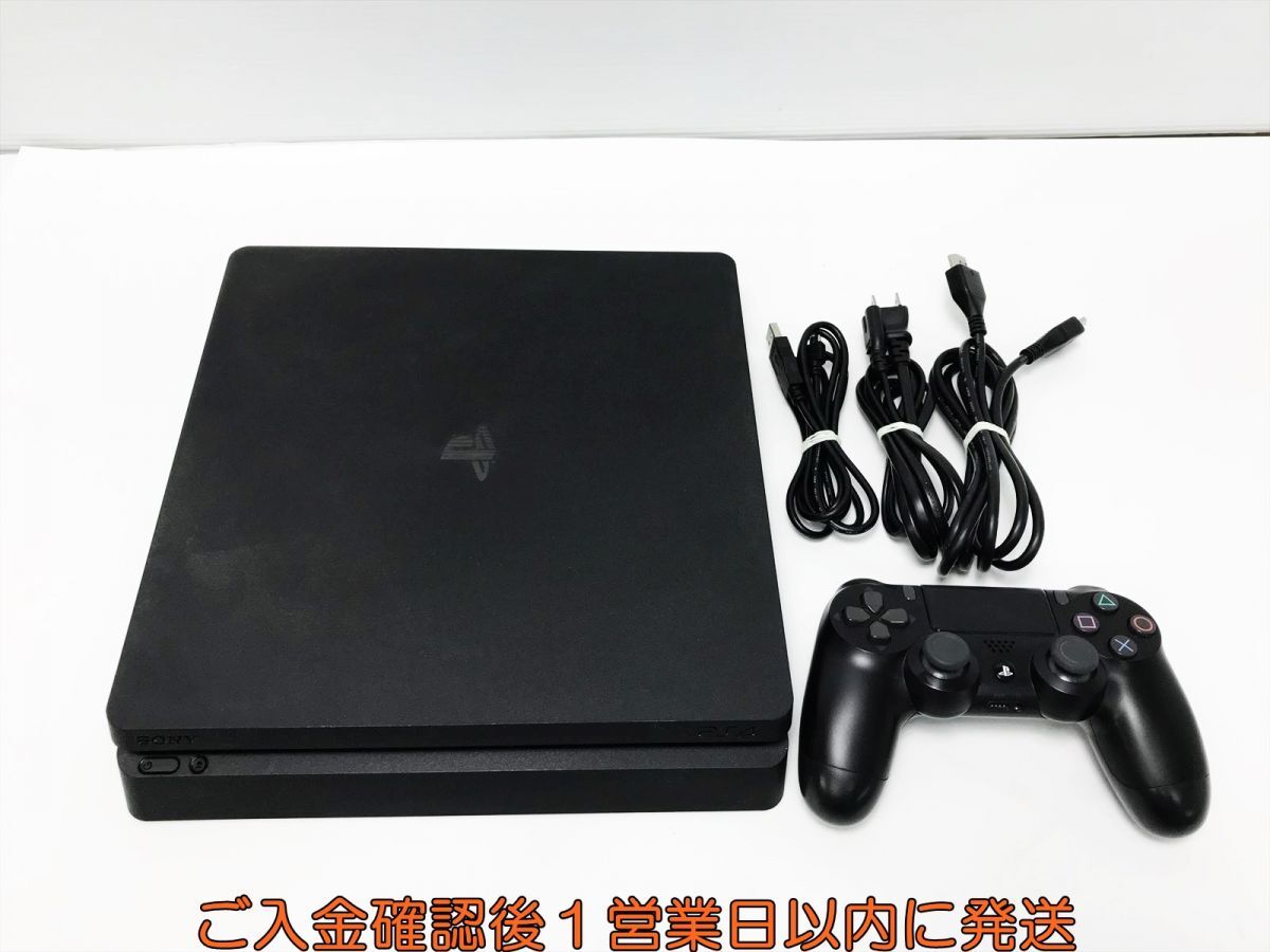 【1円】PS4 本体/コントローラー セット 500GB ブラック SONY Playstation4 CUH-2000A 動作確認済 プレステ4 J09-266os/G4の画像1