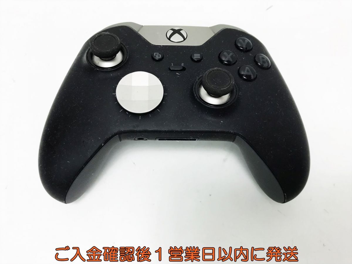[1 иен ]XBOX ONE оригинальный ELITE беспроводной контроллер черный не осмотр товар Junk K03-712tm/F3