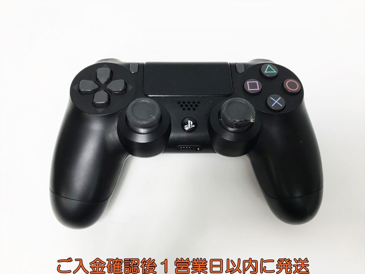 【1円】PS4 純正 ワイヤレスコントローラー DUALSHOCK4 ブラック 未検品ジャンク SONY PlayStation4 G01-535os/F3の画像1