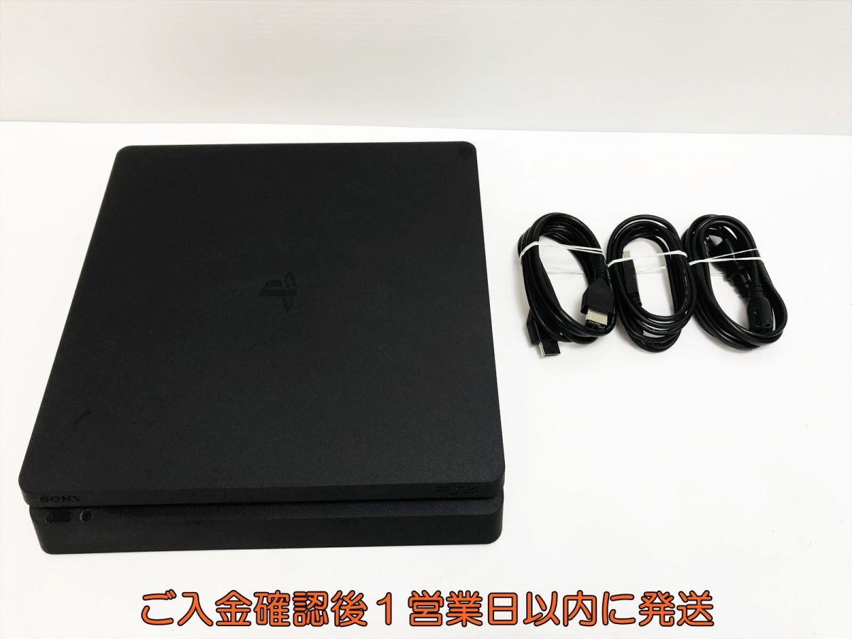 【1円】PS4 本体 セット 500GB ブラック SONY PlayStation4 CUH-2200A 初期化/動作確認済 プレステ4 FW8.00 K04-032yk/G4の画像1